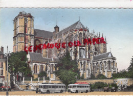 72 - LE MANS - LA CATHEDRALE SAINT JULIEN - AUTOBUS - Le Mans