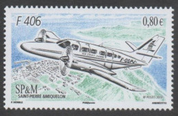 SAINT-PIERRE Et MIQUELON - Avion - Avion F406 - Avion Survolant L'archipel - - Unused Stamps