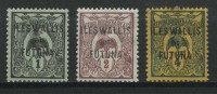 WALLIS ET FUTUNA    N° Y&T  1 à 3  * - Unused Stamps