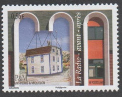 SAINT-PIERRE Et MIQUELON -  Bâtiment De La Radio, Avant Et Après - - Unused Stamps