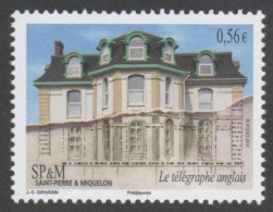 SAINT-PIERRE Et MIQUELON -  Bâtiment - Le Télégraphe Anglais - Façades De L'édifice Ancienne Et Restaurée - - Neufs