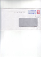 LETTRE SPECIMEN - MARIANNE DU BICENTENAIRE - Neuve - - Specimen