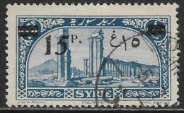 Syrie Oblitérér No: 183, Y & T, Surchargé, USED, SURCHARGED - Usati