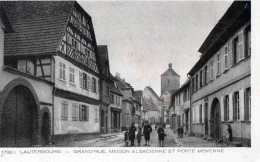 CPA  Lauterbourg Grande Rue - Lauterbourg