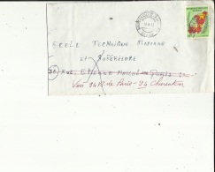 Enveloppe Timbrée De Exp: Mr   Adres A L´Ecole Technique De Charenton-Paris94 - Oblitérés