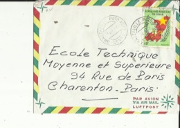 Enveloppe Timbrée De Exp: Mr   Adres A L´Ecole Technique De Charenton-Paris94 - Oblitérés
