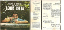 COLLANA DI OPERETTE VOL. XXVII ACQUA CHETA ORCHESTRA C. GALLINO M/NM 7" - Country Et Folk