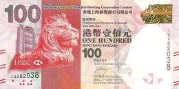 Hong Kong 100 Dollars 2014, UNC, P-214d, HK B693d - Hong Kong