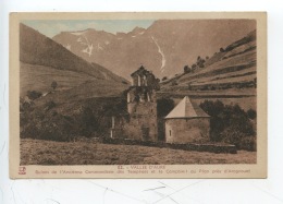 Vallée D'Aure : Ruines De L'ancienne Commanderie Des Templiers Et Le Campbieil Au Plan Près D'Aragnouet - Aragnouet