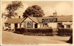 THE ORIGINAL AND FAMOUS BLACKMITH'S SHOP, GRETNA GREEN - Dumfriesshire