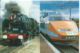 41 Inauguration Train Spéciaux  Ligne  Desserte Vendôme  Montoire Troo En 1986 - Inaugurations