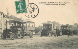 65 -HAUTES  PYRENEES - Castelnau Magnoac - Autobus - Garage - Castelnau Magnoac