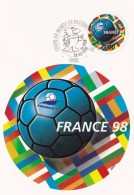 Football - Carte - 1998 – Frankreich