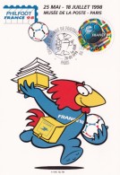 Football - Carte - 1998 – Francia