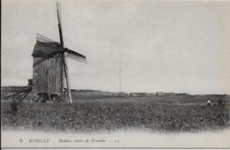 CPA Moulin à Vent Non Circulé Wimille - Windmills