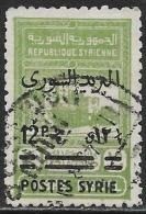 Syrie Oblitérér No: 288, Y & T, Surchargé, USED, SURCHARGED - Gebraucht