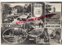 72 - LA CHARTRE SUR LE LOIR - LA GIDONNIERE- EMBARCADERE- MONUMENT JEANNE D' ARC - Autres & Non Classés