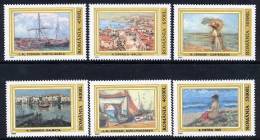 ROMANIA 2003 Marine Paintings Set MNH / **.  Michel 5701-06 - Nuovi