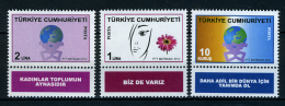 2012 - TURCHIA - TURKEY  - Mi. Nr. 3930/3932 ZF - NH - ( **) - (K-EA-361369.7) - Turks And Caicos