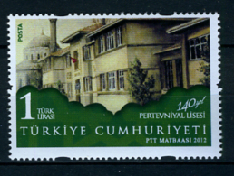 2012 - TURCHIA - TURKEY  - Mi. Nr. 3937 - NH - ( **) - (K-EA-361369.7) - Turcas Y Caicos