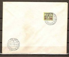 1931 Vaticano Vatican 25c GIALLINO Serie Su Busta Annullo 10/11/46 - Colis Postaux