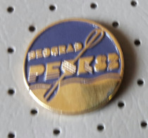 Canoeing, Kayak Rowing  World Championship PESK 1982 Belgrade Yugoslavia Pin - Canoa