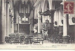 NORD - 59 - HONDSCHOOTE - Intérieur De L'église - Intérieur De L'église - Chaire Et Orgues - Hondshoote