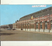 NORD - 59 - JEUMONT -CPSM GF Couleur - La Gare - Jeumont