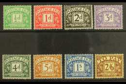 POSTAGE DUES 1937-8 Wmk "G VI R" Complete Set, SG D27/34, Very Fine Mint (8). For More Images, Please Visit... - Non Classificati