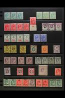 1902-1911 MINT COLLECTION With Shades & Paper Types On A Stock Page, Comprising ½d (x6), 1d (x6, One... - Non Classificati