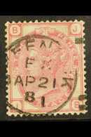 1880-83 3d Rose, SG 158, Plate 20, Very Fine Used. For More Images, Please Visit... - Altri & Non Classificati