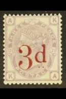 1880-83 3d On 3d Lilac, SG 159, Mint Lightly Hinged. Fresh. For More Images, Please Visit... - Altri & Non Classificati