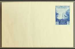 1956 6b Blue On Slightly Bluish Wove Paper Air Letter Sheet, Very Fine Unused. Only 500 Printed. For More Images,... - Yemen
