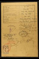 REVENUE STAMPS ON COMPLETE DOCUMENTS 1950-54 BAC-VIET PROVINCE Issues On Three Documents. A 1951 Birth Certificate... - Vietnam