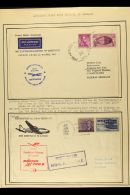 AMERICAN FIELD POST OFFICE IN GERMANY 1961-1963 Nicely Written Up Collection  Of Specially Flown Covers From US... - Altri & Non Classificati