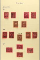 POSTAGE DUES 1901-14 MINT & USED COLLECTION On Pages. Includes 1901, 1905 & 1908 Sets Both Mint &... - Altri & Non Classificati