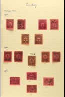 POSTAGE DUES 1901-14 MINT & USED COLLECTION On Pages. Includes 1901, 1905 & 1908 Sets Both Mint &... - Other & Unclassified