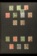 1883 - 1948 FINE USED COLLECTION An Attractive Used Collection With Complete Sets & "better" Values Including... - Tailandia