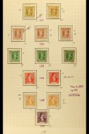 1907-34  STUDY COLLECTION Mostly Various Mint Or Used William Tell Issues Displaying Many Identified Minor... - Altri & Non Classificati