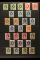 1938-54 Definitive Set, SG 28/38a With Most Of The Shade & Perforation Variants. Strong, All Different Range... - Swaziland (...-1967)