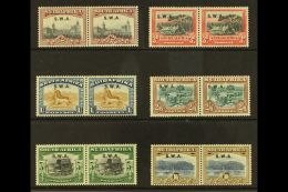 1927-30 "S.W.A." Opt'd Mint Selection With Values To 5s & 10s. Lovely (6 Pairs) For More Images, Please Visit... - Africa Del Sud-Ovest (1923-1990)