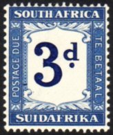 POSTAGE DUE 1932-42 3d Deep Blue And Blue With Upright Watermark (SG D28w), Fine Never Hinged Mint. For More... - Non Classificati