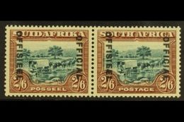 OFFICIAL 1929-31 2s6d Green & Brown, SG O11, Never Hinged Mint Horizontal Pair. For More Images, Please Visit... - Non Classificati