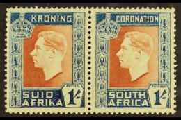 1937 1s Coronation, Hyphen Omitted On Afrikaans Stamp, SG 75a, Never Hinged Mint. For More Images, Please Visit... - Non Classificati