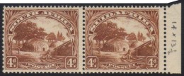 1927-30 4d Brown, Perf.14x13½ Up, SG.35c, Never Hinged Mint. For More Images, Please Visit... - Non Classificati