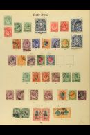 1913-1935 COLLECTION On Pages, Mint & Used Stamps, Inc 1927-30 2d, 4d & 1s Horiz Pairs, 2s6d Vert Pair... - Non Classificati