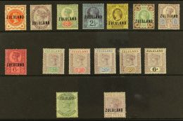 ZULULAND 1888-96 All Different Group With 1888-93 Opts On Great Britain Set Complete To 6d Mint, 1894-96 Set To 6d... - Non Classificati