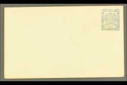 TRANSVAAL POSTAL STATIONERY 1872 6d Dull Ultramarine "Davis" Type Envelope, With Type I Garter On Flap, H&G 1,... - Non Classificati