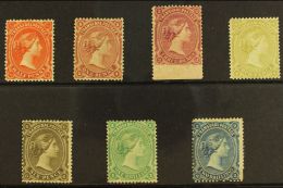 TRANSVAAL 1878-80 Complete Set, SG 133/139, Mint, The 2s With Perf Faults, The 3d With Imperf Bottom Margin. (7... - Non Classificati