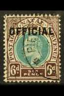 NATAL OFFICIAL 1904 6d Green And Brown-purple, SG O5, Very Fine Used. For More Images, Please Visit... - Non Classificati